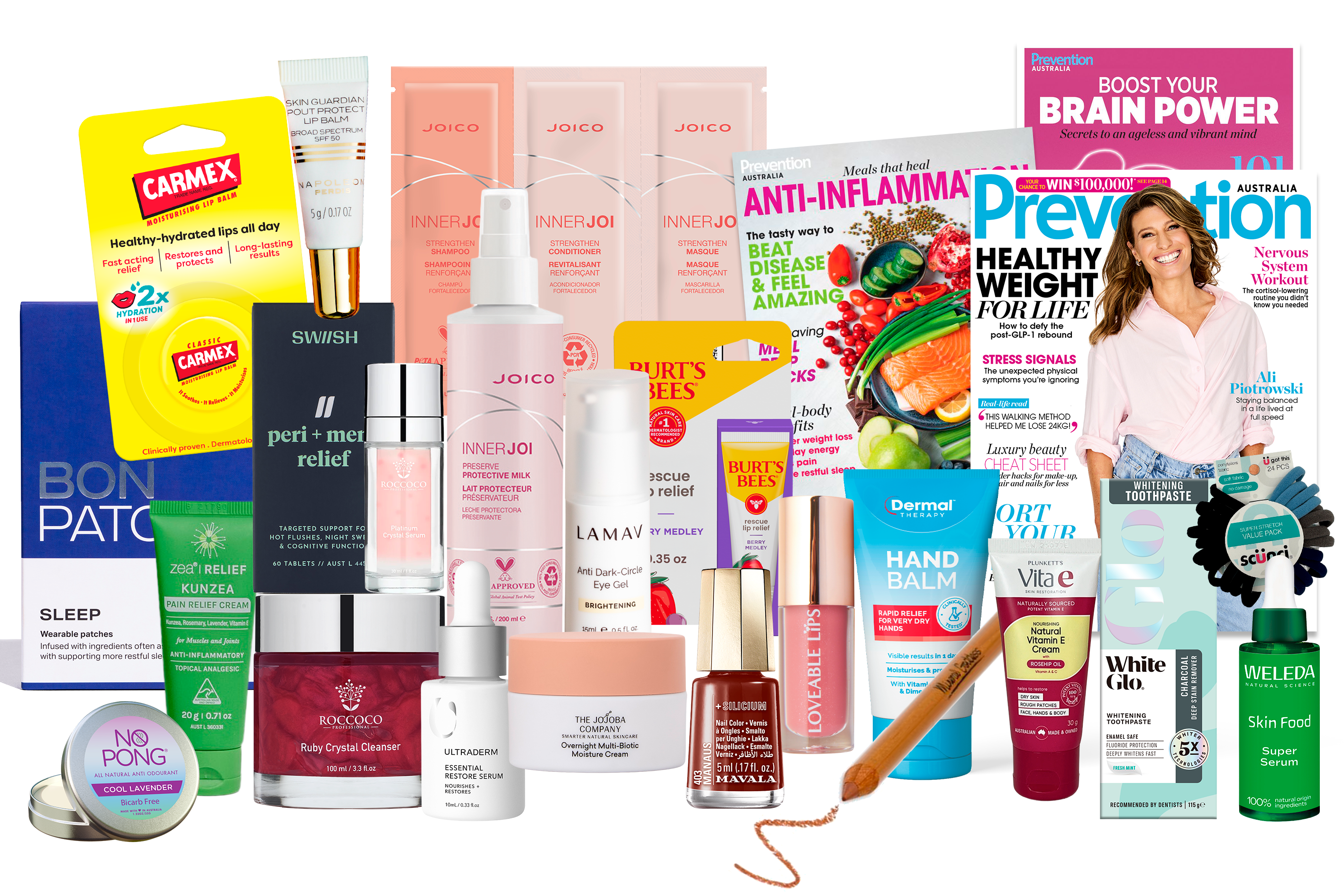 Winter Wellness Beauty Box Products